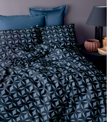 Постільна білизна "Mondo Blue" блакитно/синя