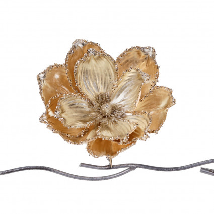 Прищіпка "Магнолія" d-24, шампань