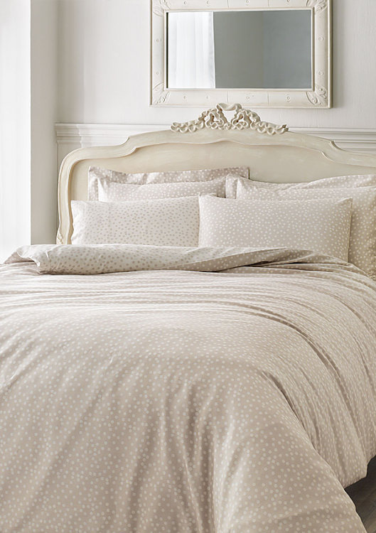 Постільна білизна Punto євро, бежева