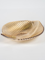 Фруктовница Petal,  d25см, коричневая