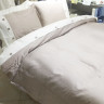 Набір постільної білизни Mersi євро, кремовий