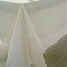 Скатертина з серветками Tul 160х320, кремова