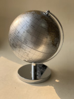 Глобус на підставці d-20 h-28, колір срібло