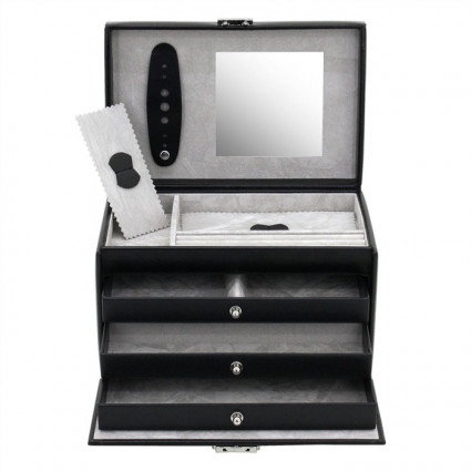 Кейс для украшений черный