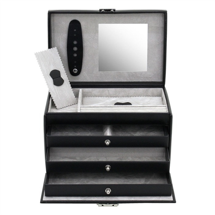 Кейс для чорний прикрас