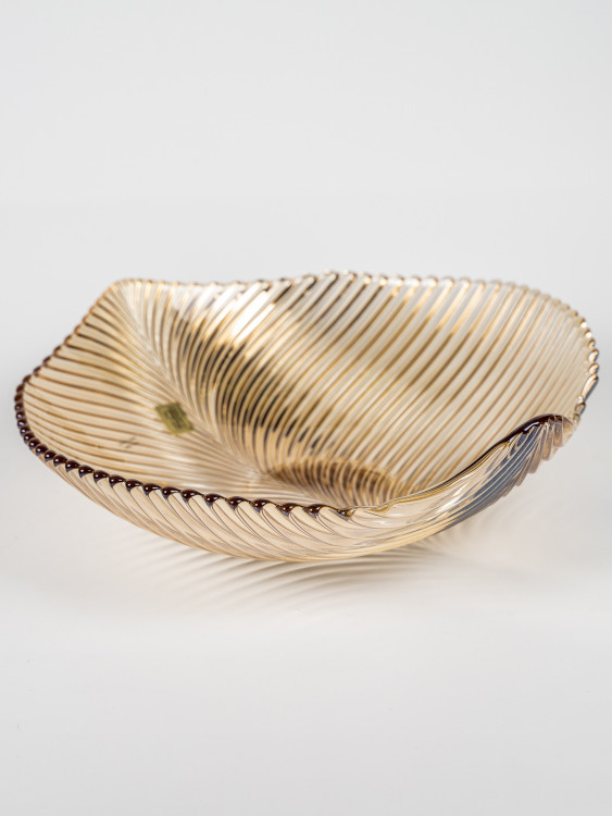 Фруктівниця Petal, d30см, коричнева