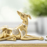 Статуетка собака "Граф" l-32 колір золото