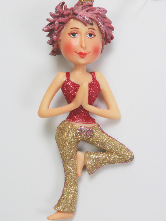 Підвіска Леді Йога, h-12см