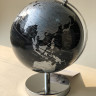 Глобус чорний на сріблястій підставці d-13 h-17
