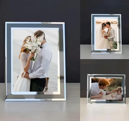 Фоторамка "Єлегантність" 10х15, колір срібло