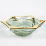 Фруктовница Wave, d-33см, зелено-золота