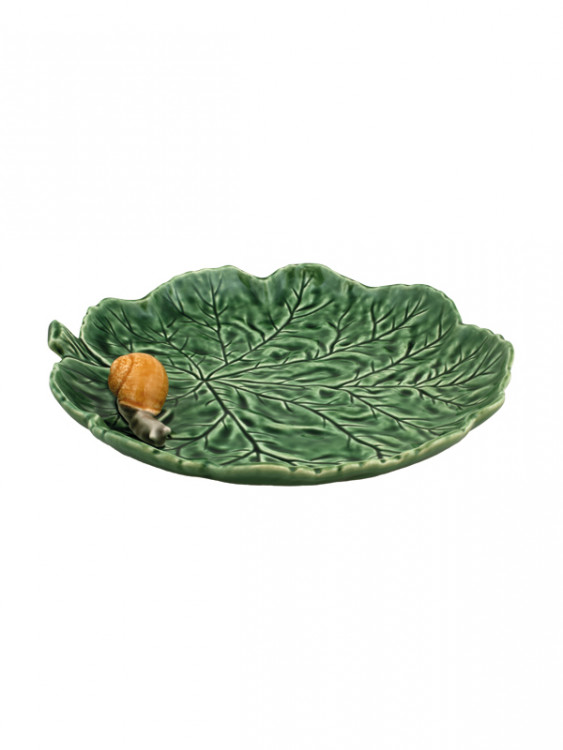 Блюдо "Geranium" d-29, зелене
