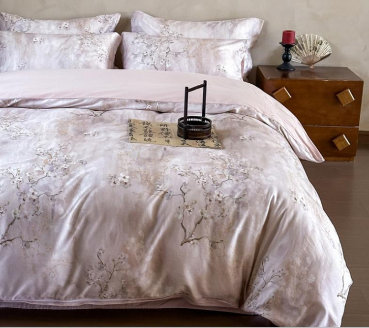 Постільна білизна "Sakura", рожева