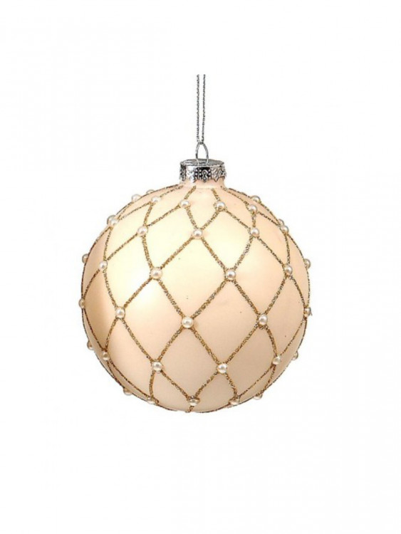 Куля З перлами, d-10 см