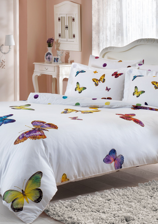 Постельное белье "Butterfly", евро