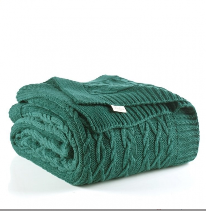 Плед "Tommi", смарагдовий