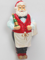 Підвіска Санта офіціант, h-11 см