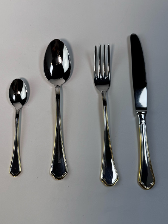 Набір фраже "Domus" t-3мм 24 предмета, колір срібно/золотий