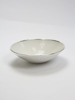 Фруктовница Quadri, d-20 см,белый жемчуг