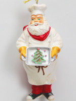 Підвіска Санта шеф-кухар h-11см