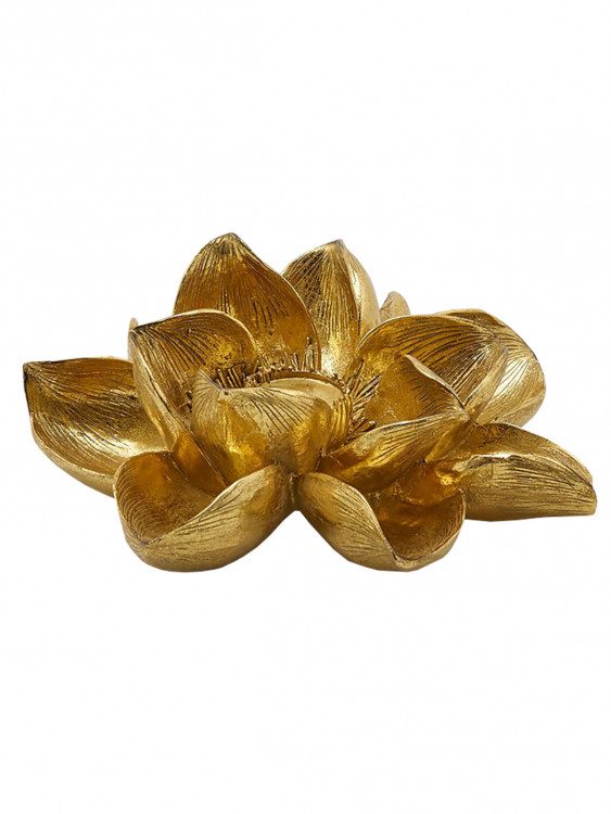 Підсвічник "Магнолия" d-24 (золото)