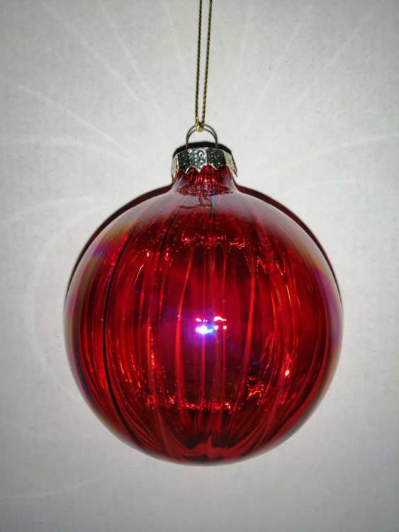 Куля "Вишуканість" d-8, червона