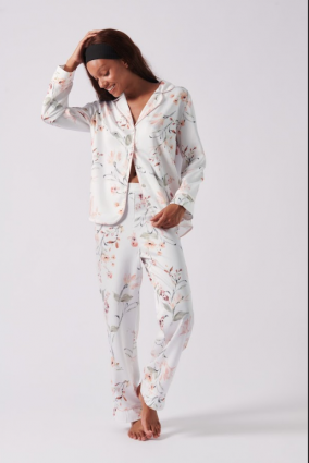 Костюм жіночий з брюками "Serenade" крем/персик