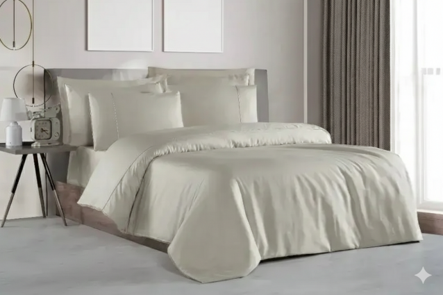 Постільна білизна "Solenne", сіра