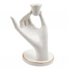 Підсвічник "Рука" h-20 (біла)