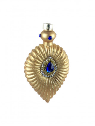 Игрушка стеклянная Illuminat h-15см (золотая сосулька)