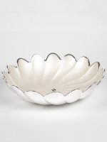 Фруктовница Totciglione, d-22cм, белый перламутр