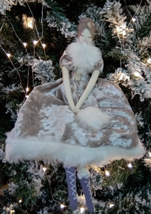 Подвеска "Леди в вельветовом"