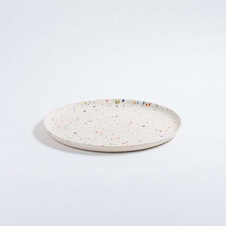 Тарілка обідня "New Party" d-27, біла