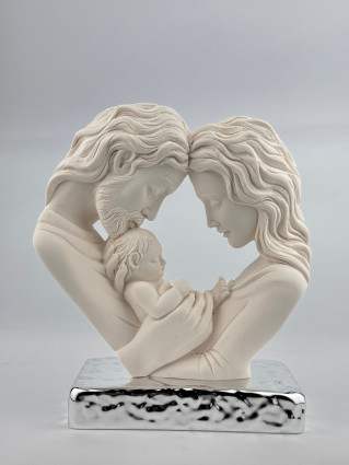 Статуетка "Турбота" h-15, колір срібло