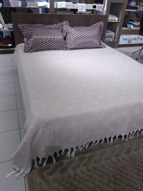 Плед Ella пудра