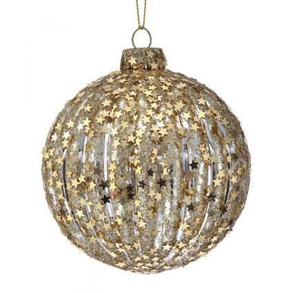 Куля "Зірковий розсип" d-8, колір золото