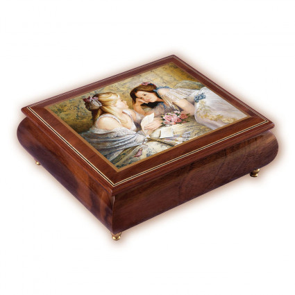 Музична скриня Б. Берк "Лист", 16*19