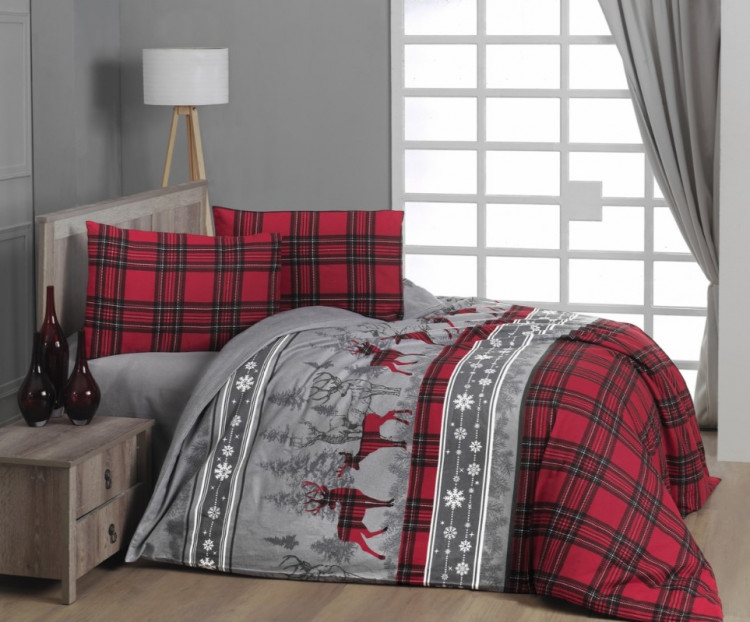 Постільна білизна "Happiness", червоний