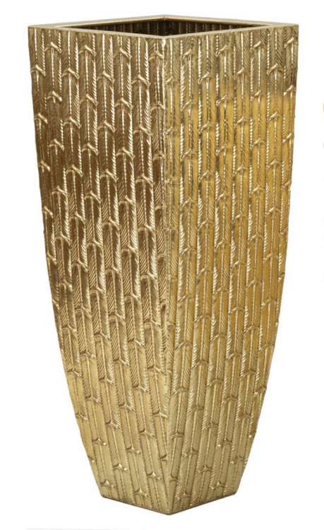 Ваза “Бамбук” h-84, колір золотo