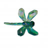 Підвіска "Бабка", зелена