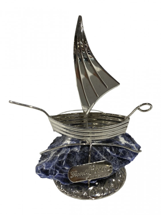 Вітрильник h-10 (содал, срібло)