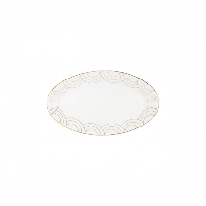Блюдо овальне "Infinity" 13*22