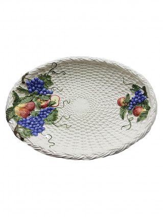 Блюдо Фрукти овальне велике