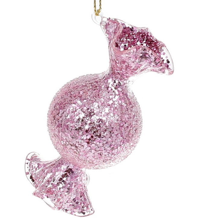 Підвіска "Цукерка" h-9, рожева