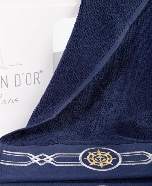 Рушник "Eleganze Marin", синій