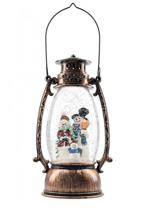 Ліхтар "Сім'я сніговиків" (рух, світло)