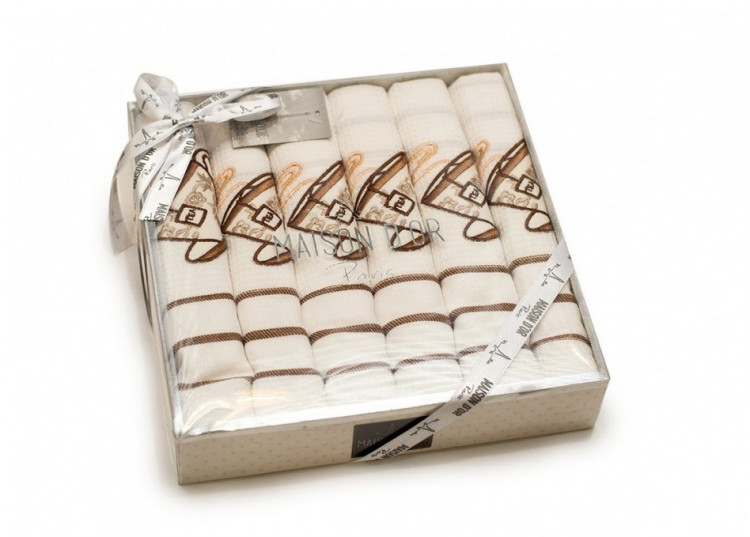 Набір рушників "Ecosse",  кремовий