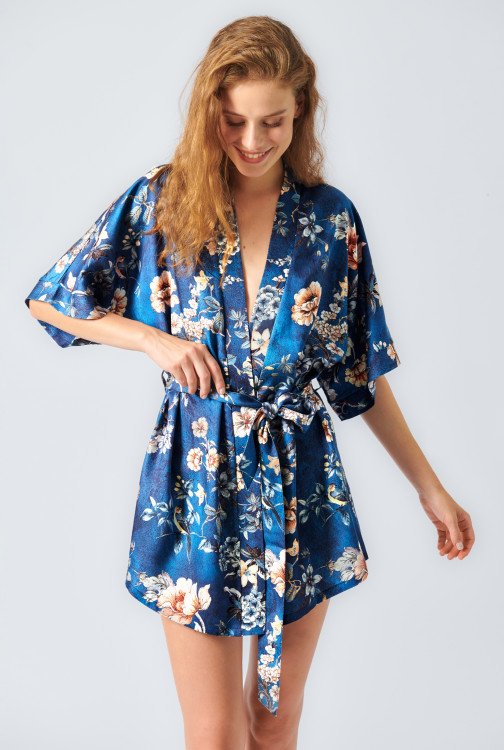 Халат жіночій "Kaiga", бірюза