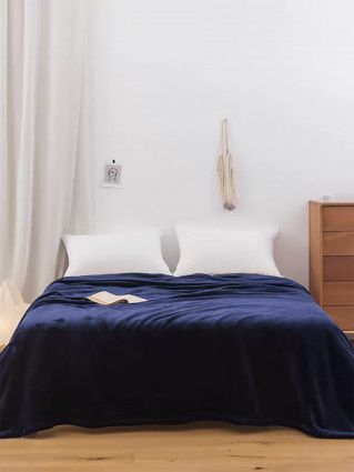 Плед "Tenderness", індіго