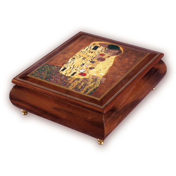Музична скриня Г. Клімт "Поцілунок", 11*15